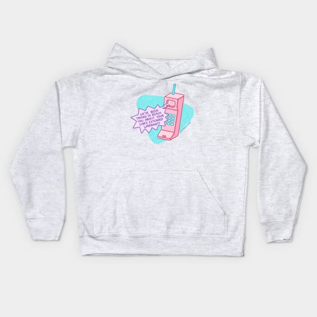 Your car’s extended warranty Kids Hoodie by scrambledpegs